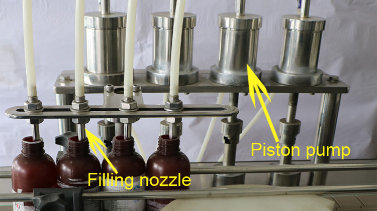모자 바다 표범 어업 및 별 바퀴 달리기를 가진 500ml 둥근 병 충전물 기계