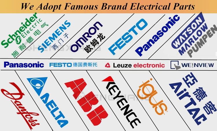 무료 배송 자동 충전 상한 및 라벨 기계, 자동 접착 라벨 기계